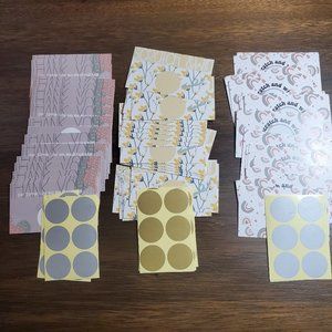 Scratch & Win-Thank You Cards - 60 Cards - Three Designs.